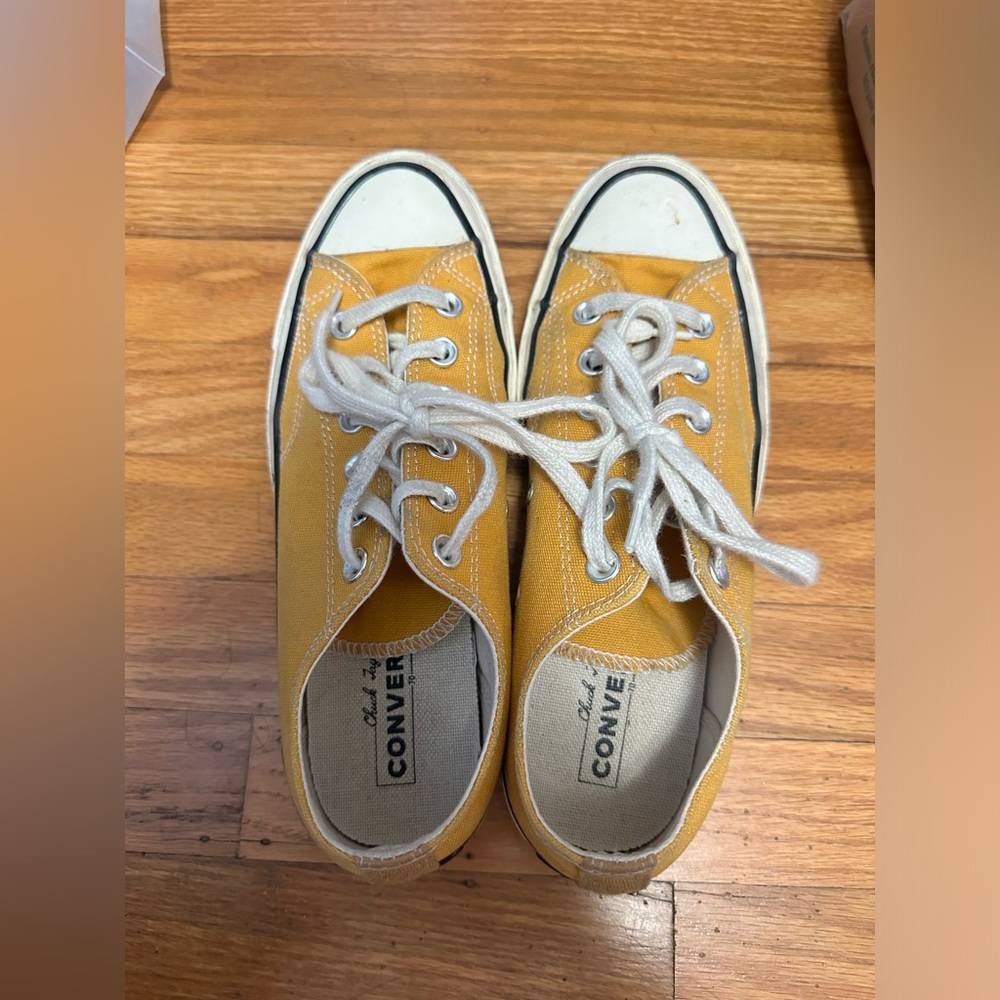 Rare mustard yellow Chuck Taylor Converse